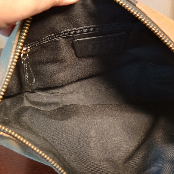 Coach Small Skylar Hobo With Varsity Stripe - Picture 5 of 6